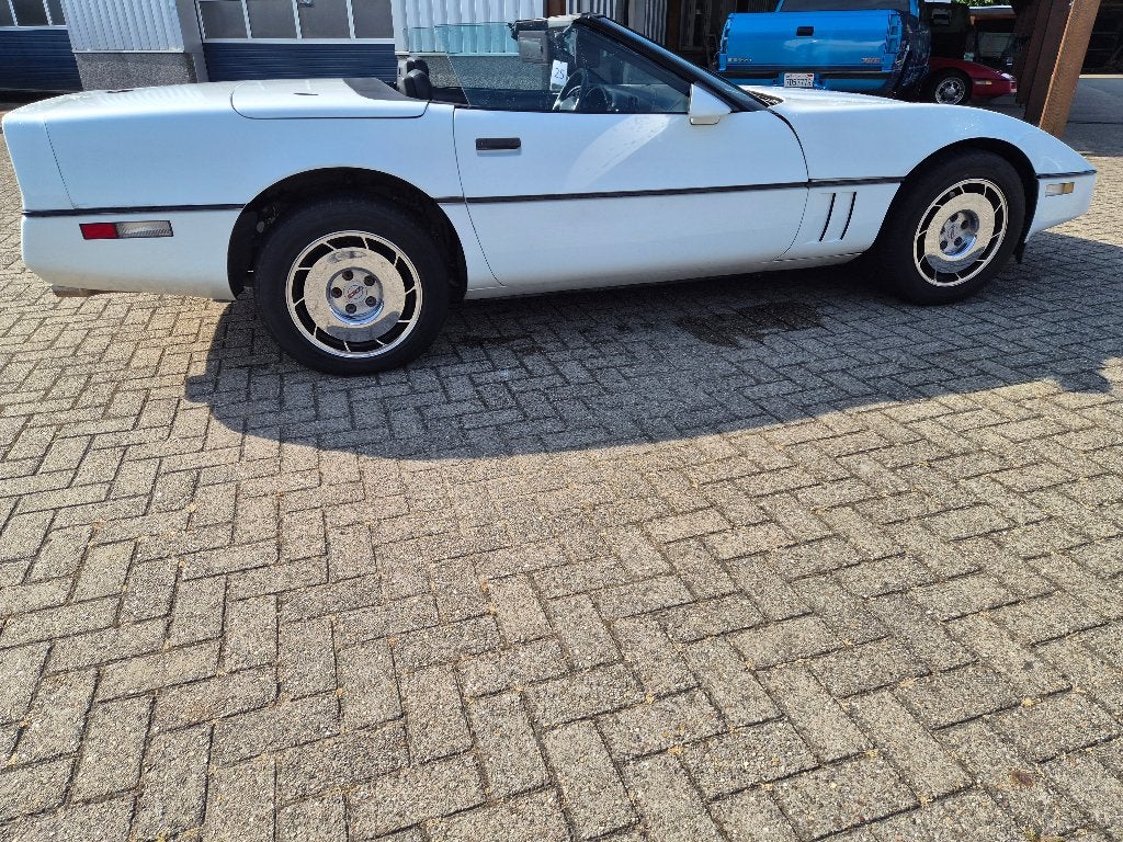 V8 Chevrolet Corvette C4 Convertible, Automaat, Achterwielaandrijving, Cabriolet, Wit