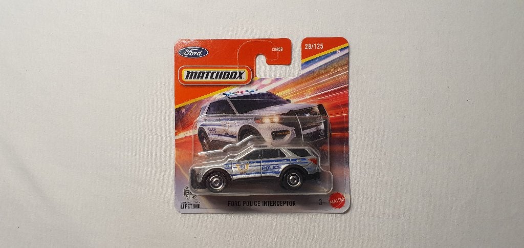 Matchbox Ford Police Interceptor, Ophalen of Verzenden, Nieuw, Auto