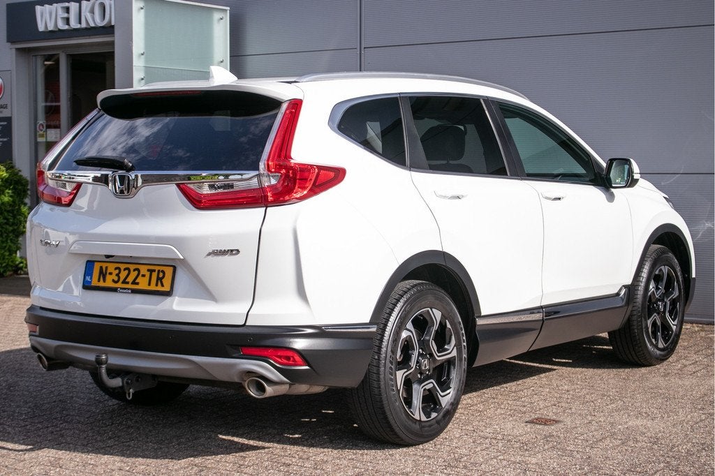 Honda CR-V 1.5 AWD AUT. Lifestyle - Dealerond. | Trekhaak |, Auto's, Honda, 12 maanden, 4 cilinders, Wit, Bedrijf