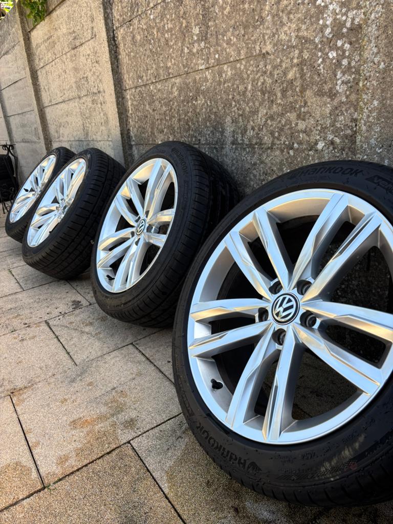 Origineel 18" Volkswagen Dartford velgen Passat Arteon T-roc, Auto-onderdelen, Banden en Velgen, Ophalen, 18 inch, Banden en Velgen