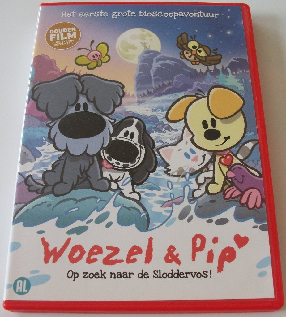 Dvd *** WOEZEL & PIP *** Op zoek naar de Sloddervos!, Europees, Tekenfilm, Alle leeftijden, Ophalen of Verzenden