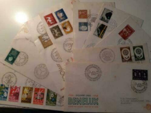 @@ 1964 E62 tm E70 beschreven @@, Postzegels en Munten, Ophalen of Verzenden, Beschreven, Nederland