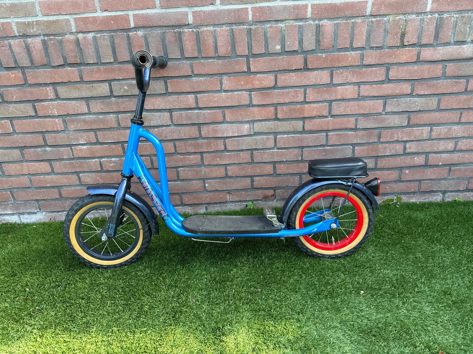 Blauwe Puky step booster, leuk vanaf 5-6 jaar, Fietsen en Brommers, Ophalen of Verzenden, Gebruikt, Gewone step