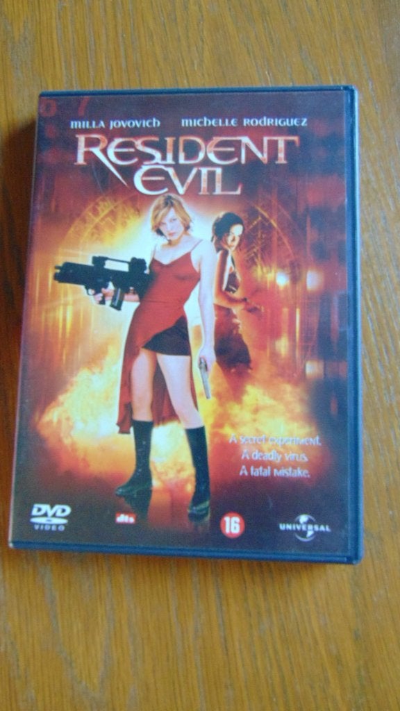Resident evil dvd zgan, Vanaf 16 jaar, Ophalen of Verzenden, Zo goed als nieuw, Overige genres