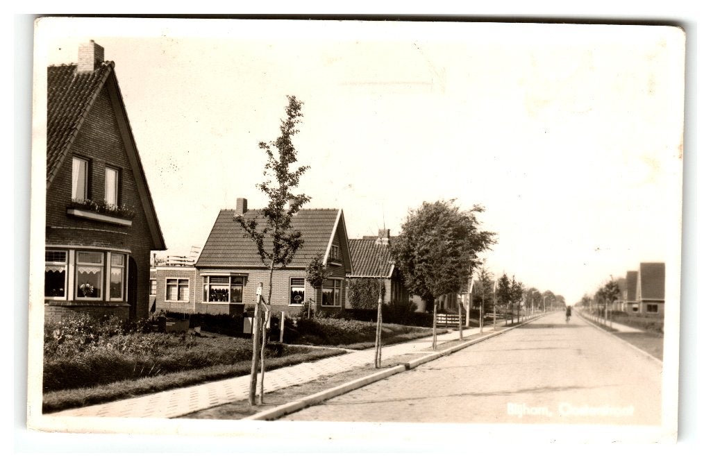 Blijham, Oosterstraat, Ophalen of Verzenden, 1940 tot 1960, Gelopen, Groningen