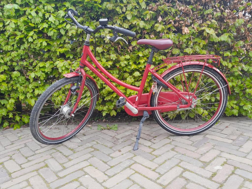 Batavus Bronx meisjesfiets - Rood, 7 versnellingen, Fietsen en Brommers, Ophalen, Versnellingen, Batavus, Gebruikt