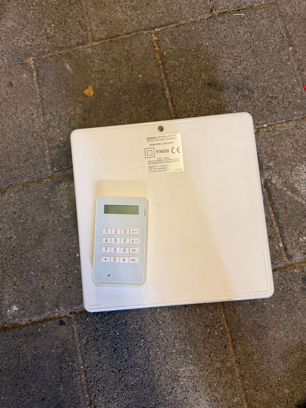 Galaxy Flex 20 met MK8 bedienpaneel - Alarmcentrale, Ophalen of Verzenden, Gebruikt, Compleet systeem, Overige soorten
