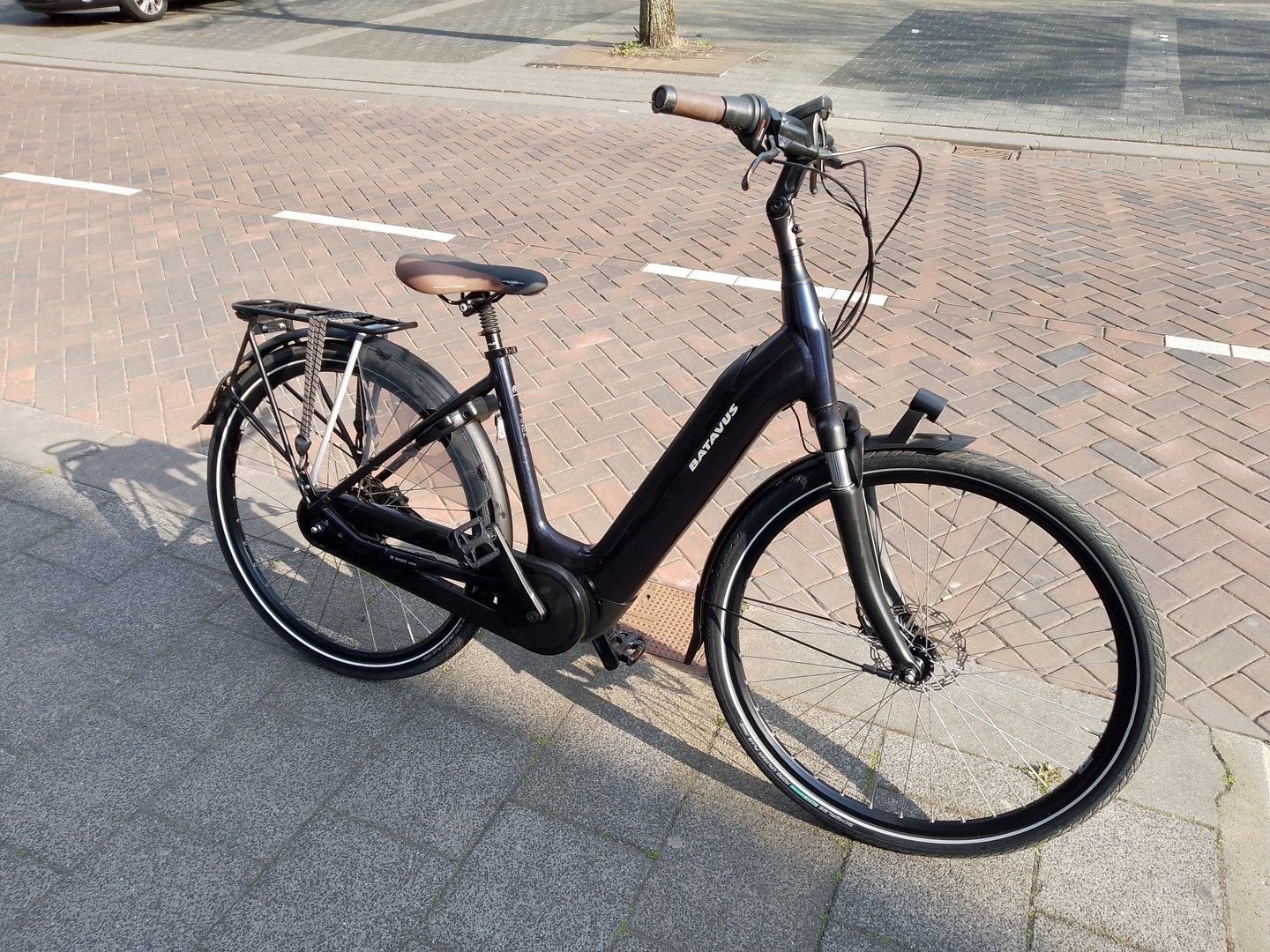 Batavus Finez E-Go d48 elektrische fiets Bosch middenmotor, Gebruikt, -, -, Batavus