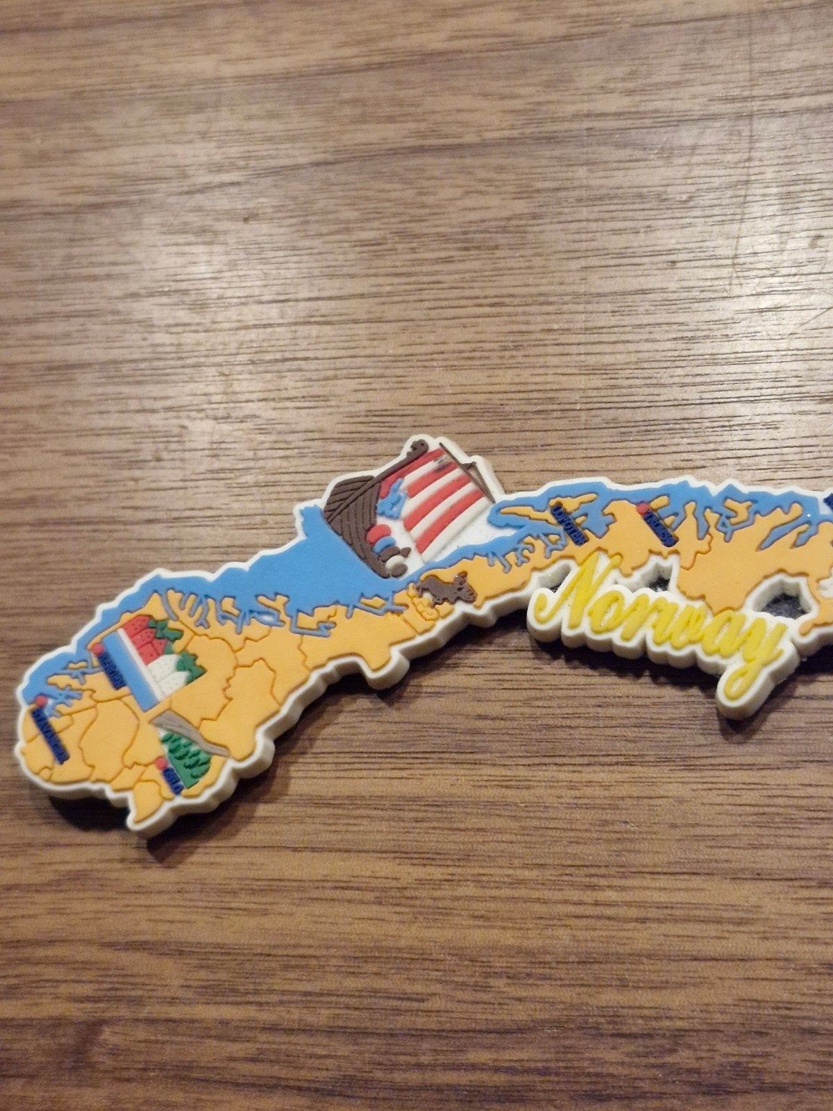 Koelkastmagneet Noorwegen - Souvenir, Ophalen of Verzenden, Nieuw