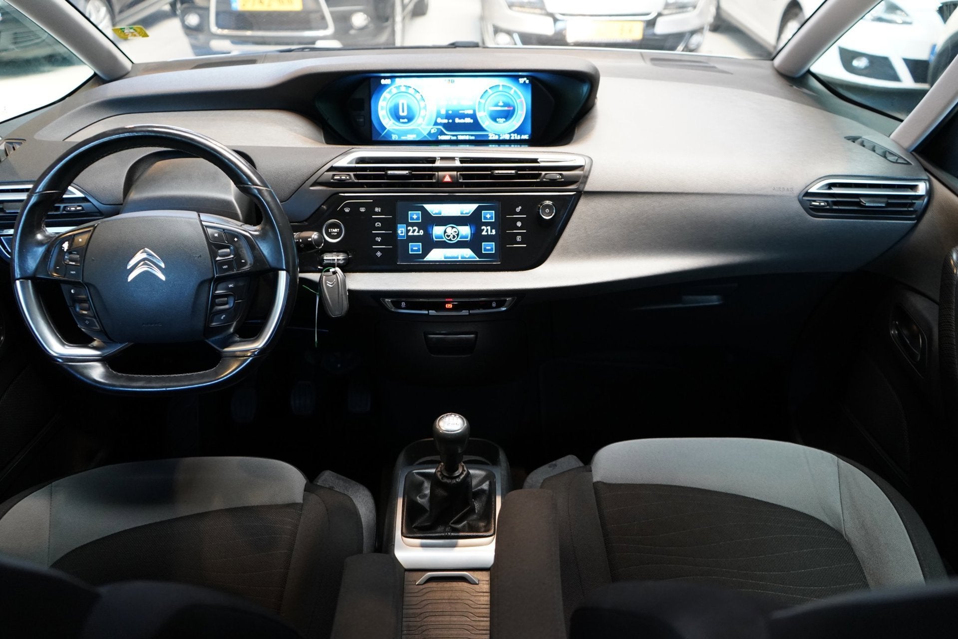 Citroen Grand C4 Picasso 1.2 PureTech Exclusive | ACHTERUITR, Auto's, Voorwielaandrijving, Gebruikt, Euro 6, 1199 cc