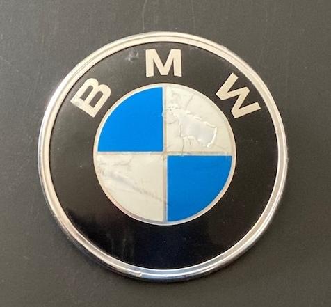 BMW Motorkap Embleem circa 85mm doorsnede, Ophalen of Verzenden, BMW