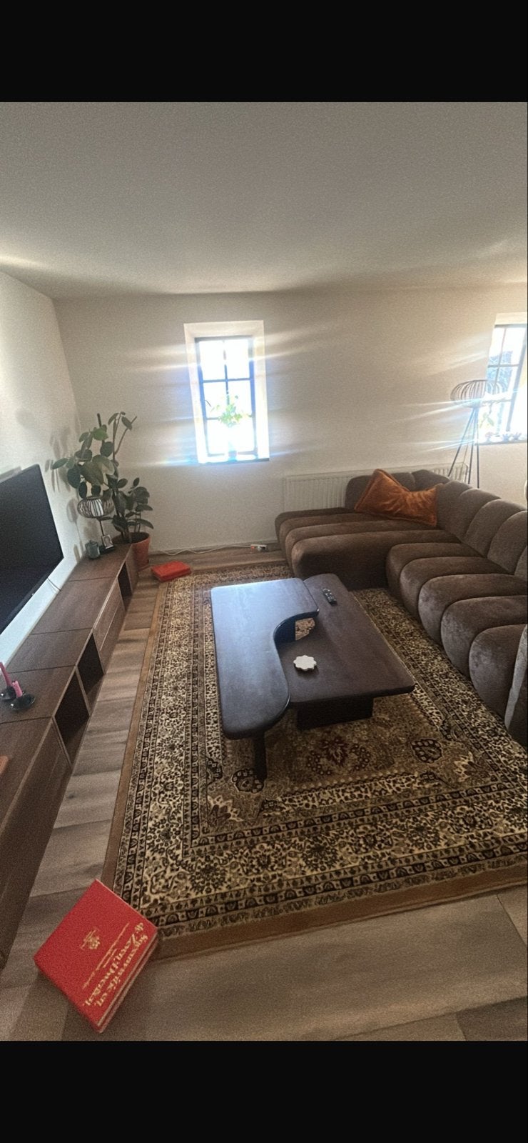 Hoekbank, eettafel, stoelen, salontafel, Huis en Inrichting, Ophalen