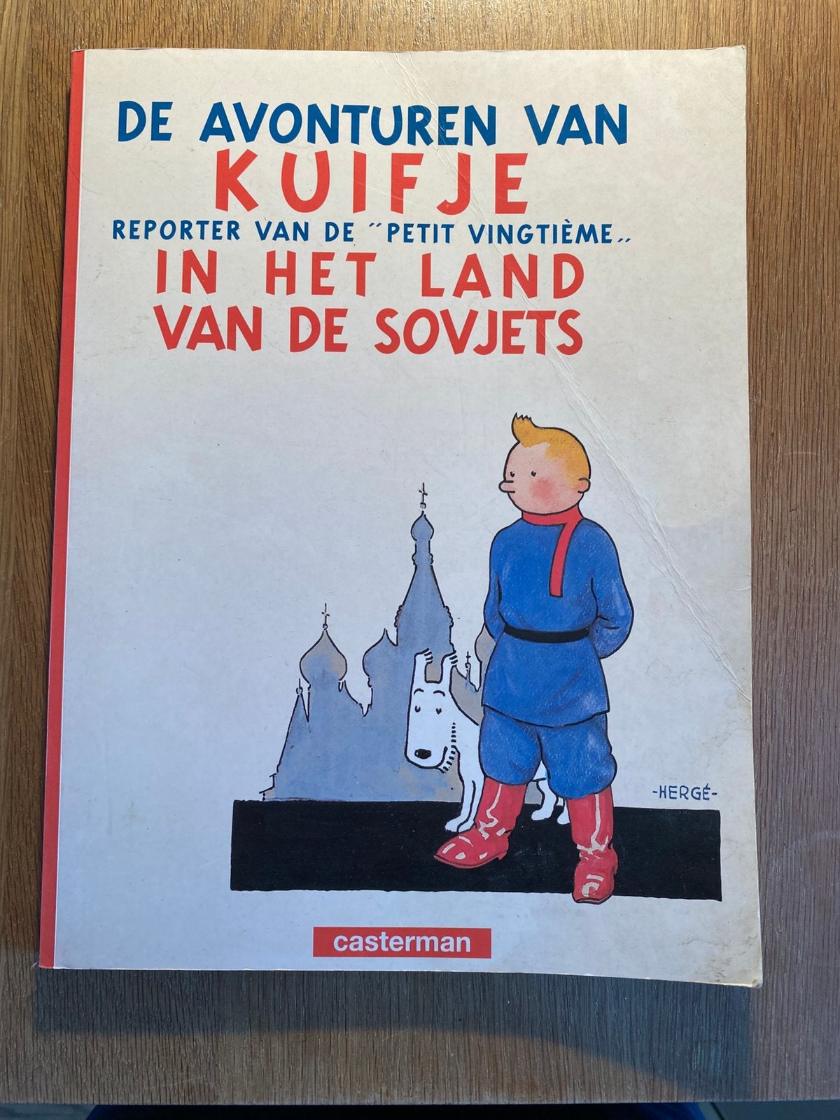 Kuifje in het land van de sovjets, Verzamelen, Ophalen of Verzenden, Kuifje, Gebruikt
