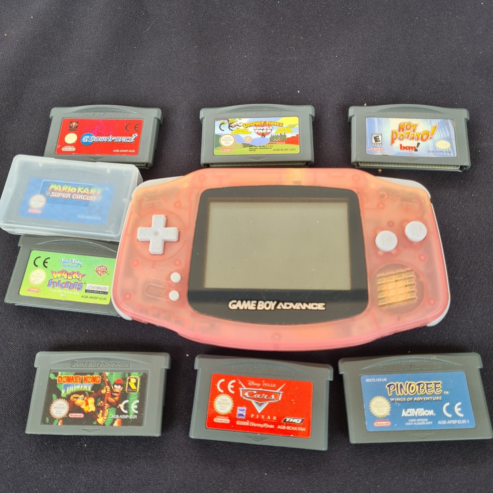 Gameboy advance  & diverse  games, Ophalen of Verzenden, Zo goed als nieuw, Game Boy Advance