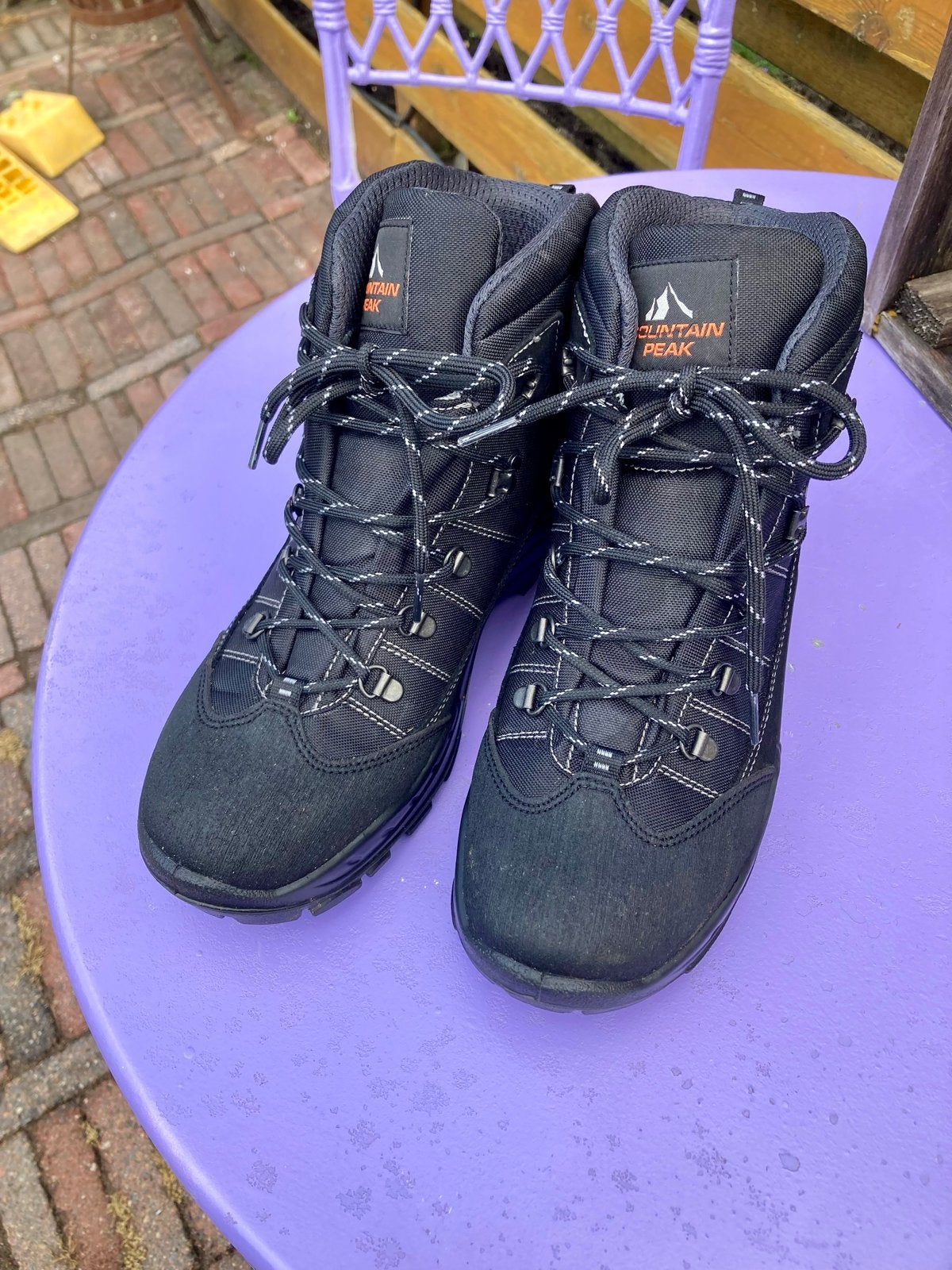 Mountain Peak wandelschoenen - Zwart, Ophalen, Nieuw, Schoenen