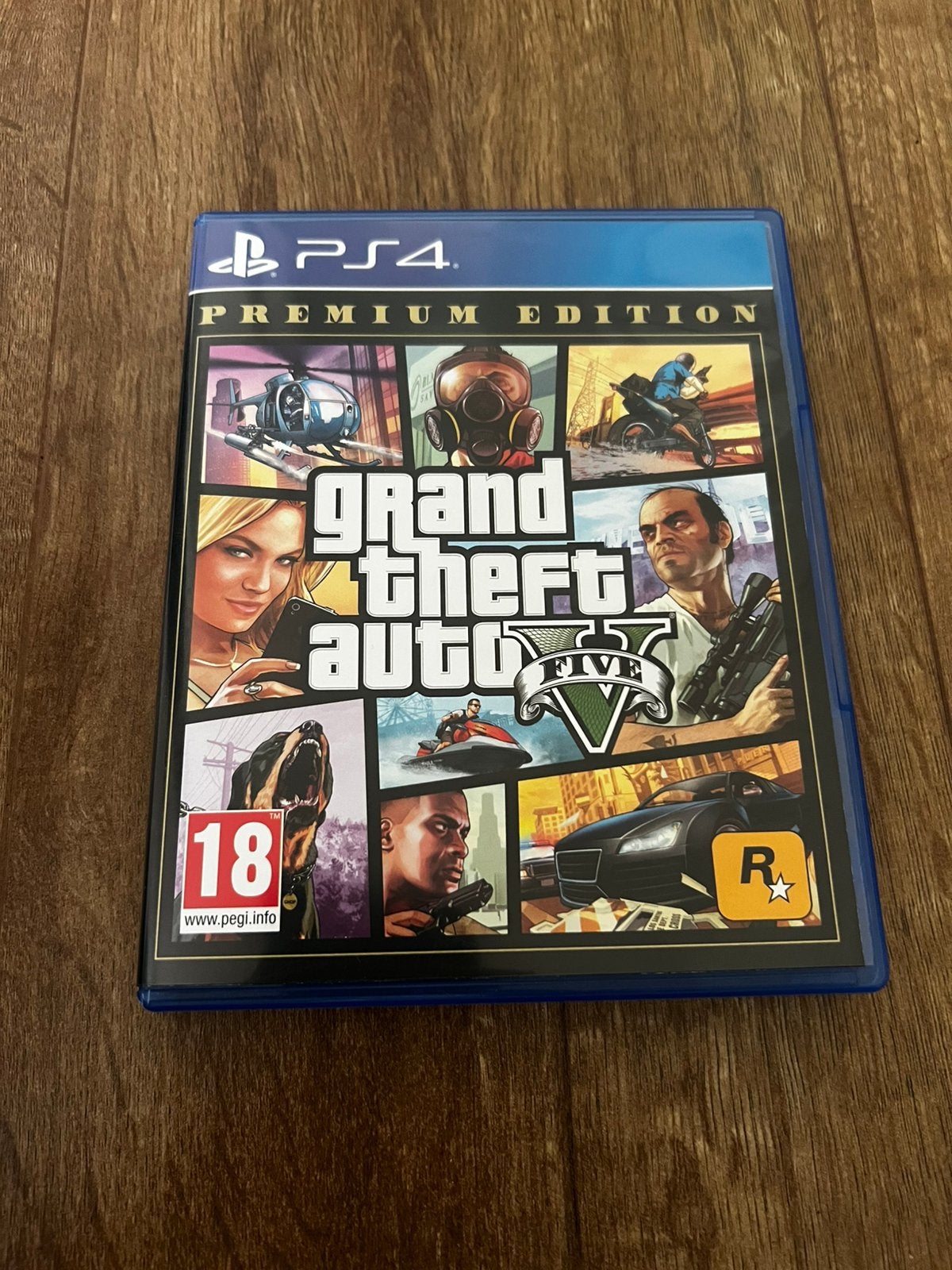 Gta V (5) premium edition voor ps4 en ps5, Avontuur en Actie, Vanaf 18 jaar, 1 speler, Ophalen of Verzenden