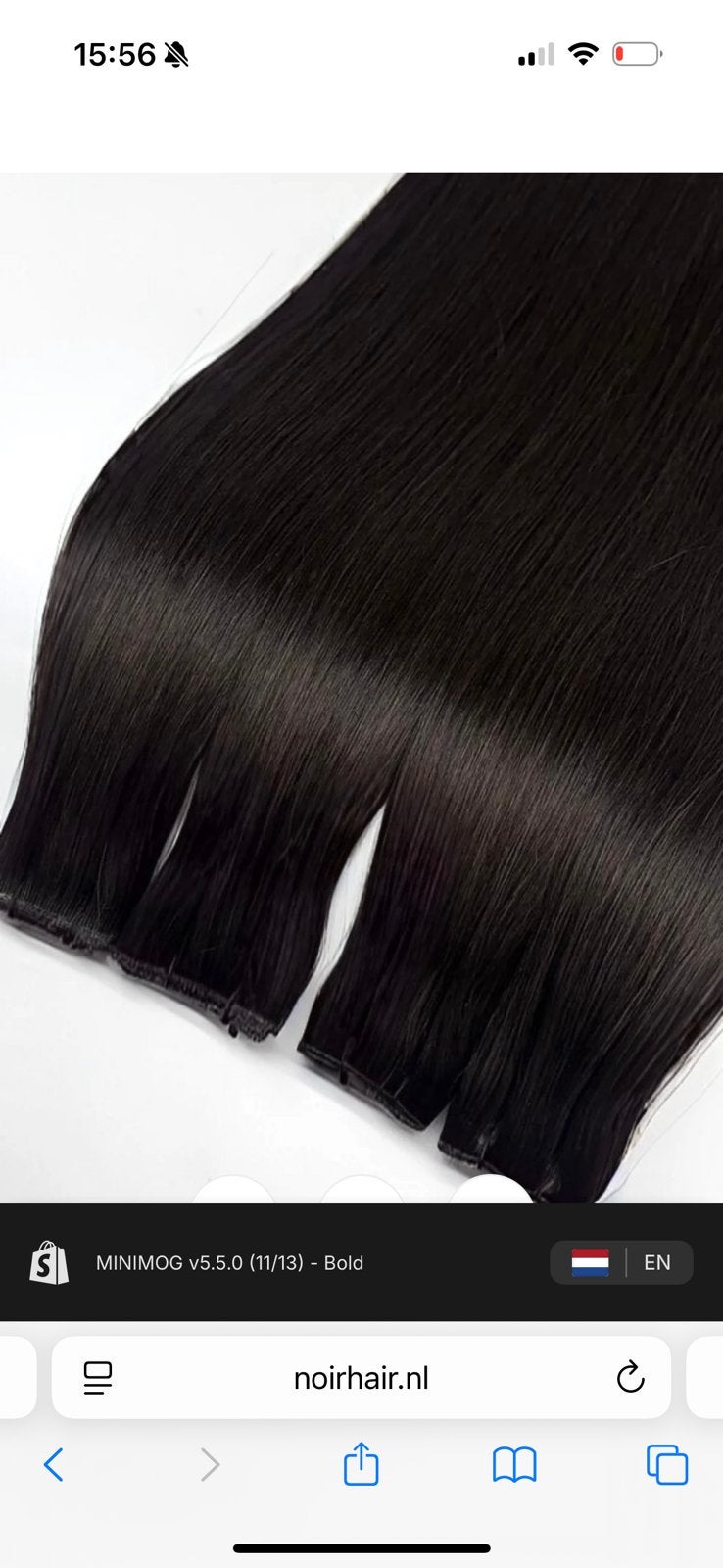 Genius wefts 100% human remy hair. Verschillende kleuren, Verzenden, Nieuw, Pruik of Haarverlenging