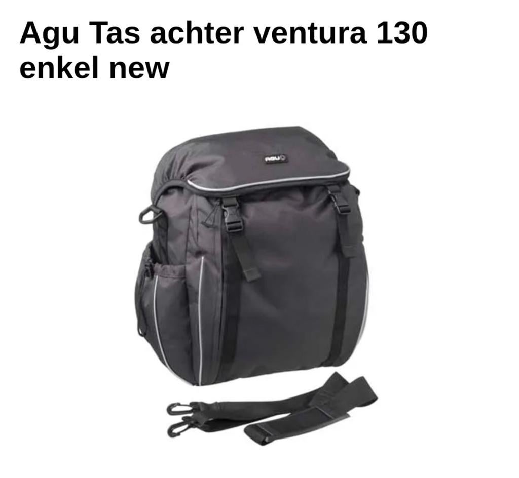 Agu Fietstas 12 liter met draaghengsel, Ophalen of Verzenden