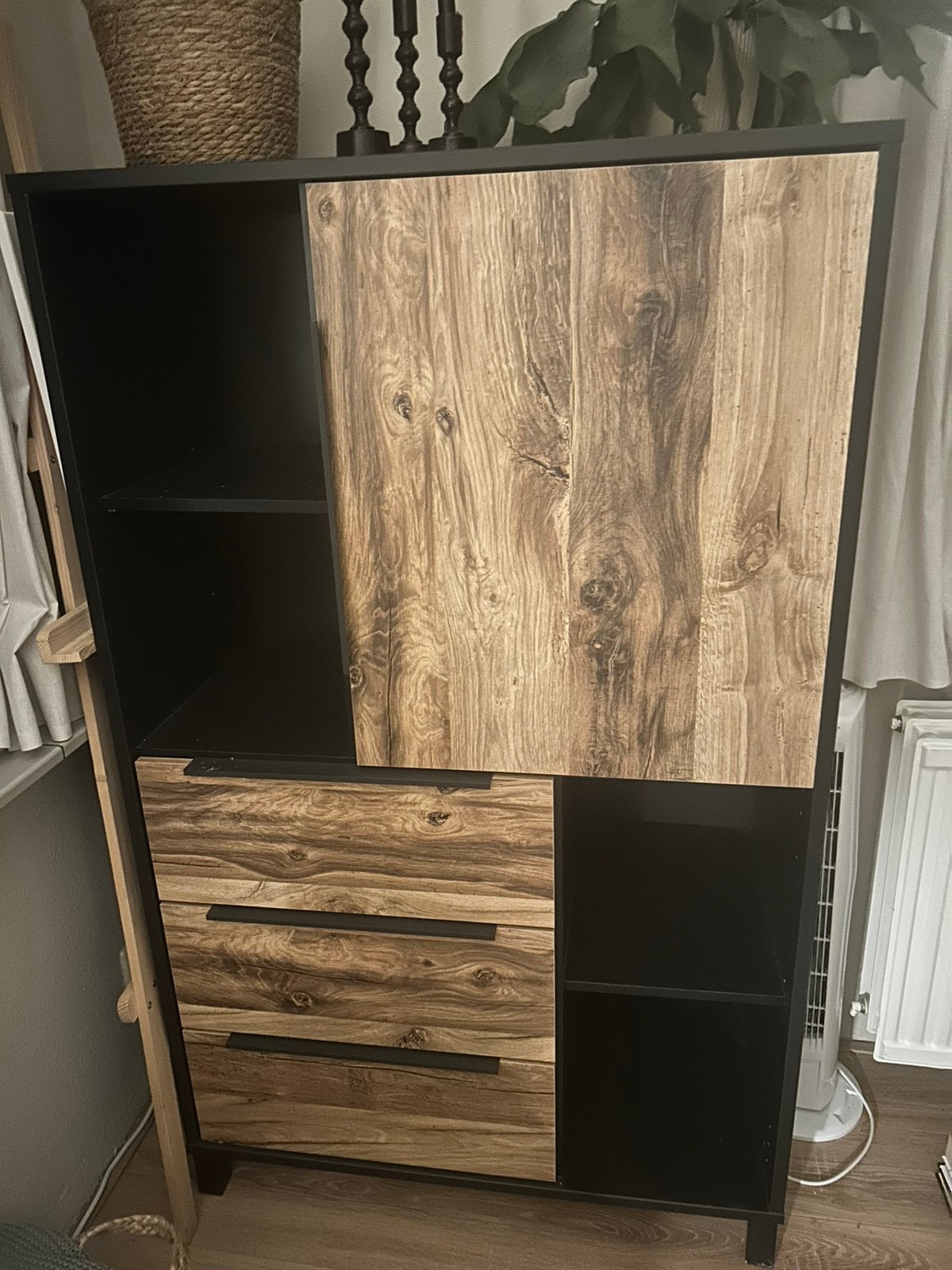 Mangohout kast, Huis en Inrichting, Kasten | Wandmeubels, Ophalen, Zo goed als nieuw, Minder dan 150 cm, Minder dan 100 cm