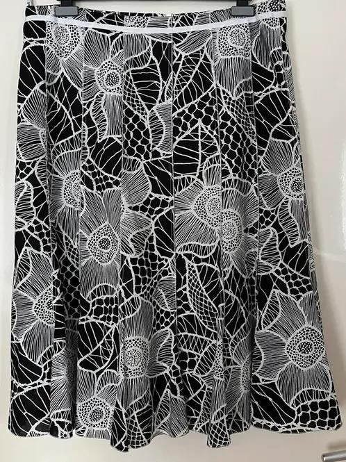 Faber rok maat 44 [DMv], Kleding | Dames, Zwart, Maat 42/44 (L), Ophalen of Verzenden, Zo goed als nieuw
