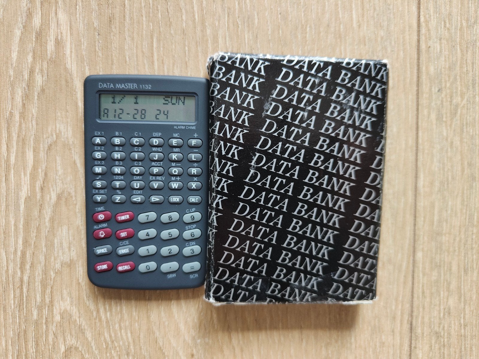 vintage databank jaren 90, Verzamelen, Elektronische Apparatuur, Ophalen of Verzenden, Computers en Rekenmachines
