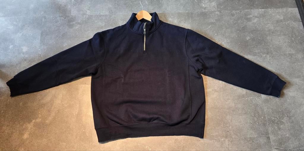 Donkerblauwe sweater van Zara in maat XL., Kleding | Heren, Truien en Vesten, Zara, Blauw, Maat 56/58 (XL), Ophalen of Verzenden