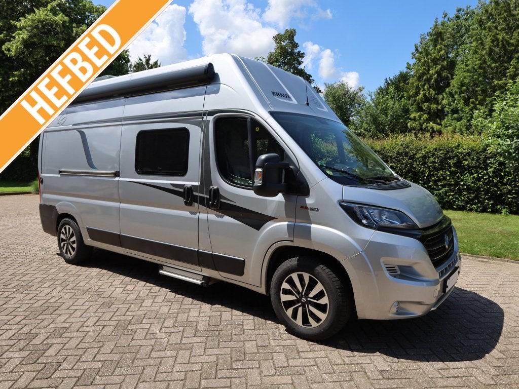 Knaus Boxstar Solution 4 4 persoons met dakairco, Caravans en Kamperen, Niet ingevuld, Buscamper of Camperbus, Luifel, Ringverwarming