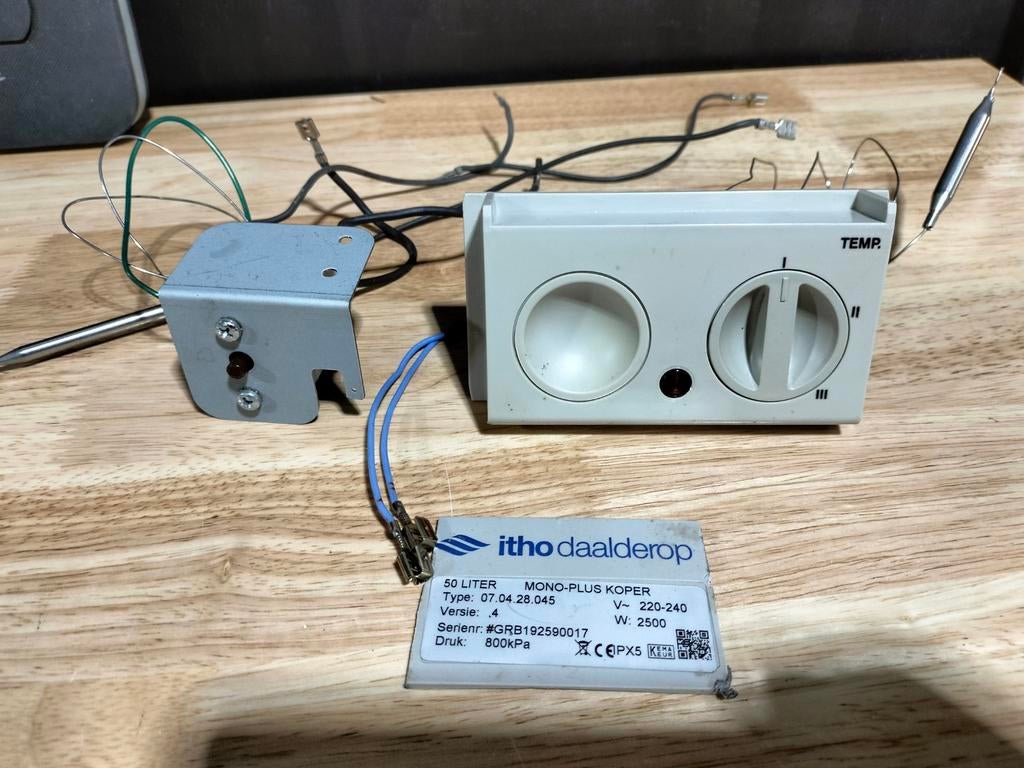 Itho Daalderop mono plus koper 2500w, Doe-het-zelf en Verbouw, Minder dan 20 liter, Ophalen of Verzenden, Boiler