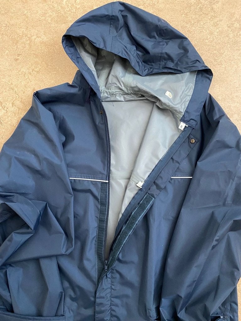 nieuw donkerblauw regen jack  Maat XL, Ophalen of Verzenden, Nieuw, Regenjas