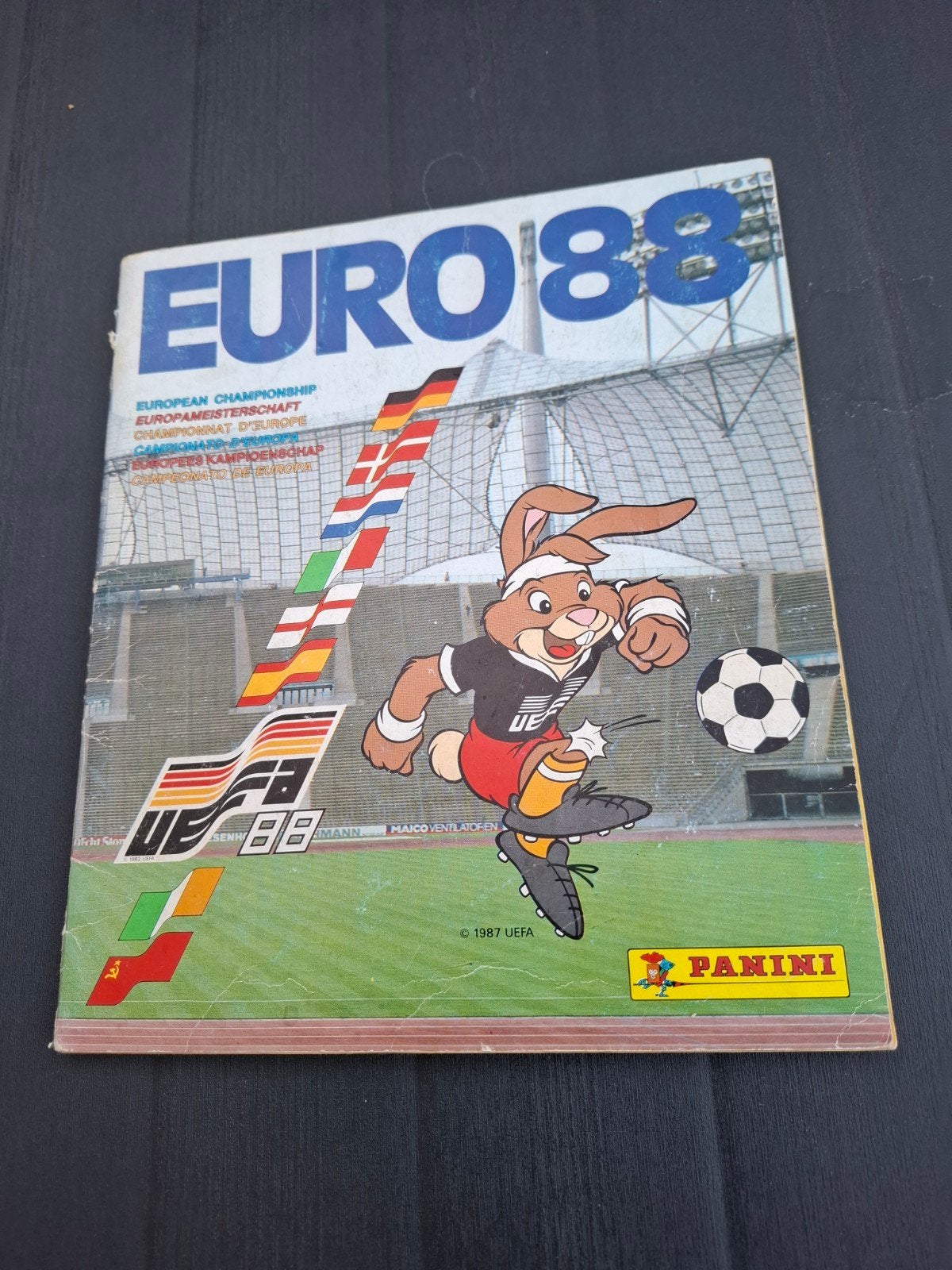 Te koop: compleet panini album van de EK 1988, Verzenden, Gebruikt, Buitenlandse clubs, Boek of Tijdschrift