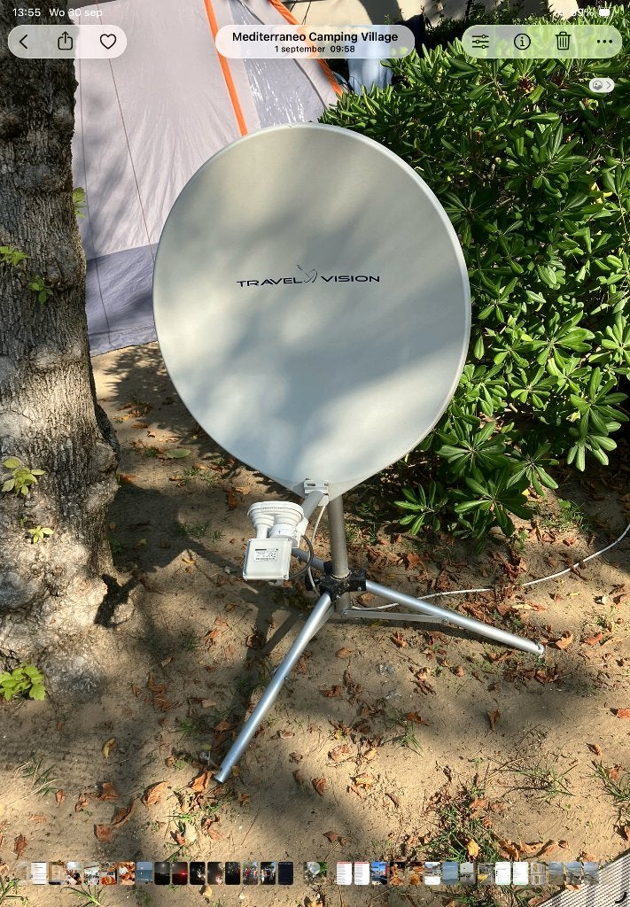 TRAVEL VISION R 6 Duo 60/65 cm Volautomatische schotel, Ophalen, Gebruikt, (Schotel)antenne, Overige merken