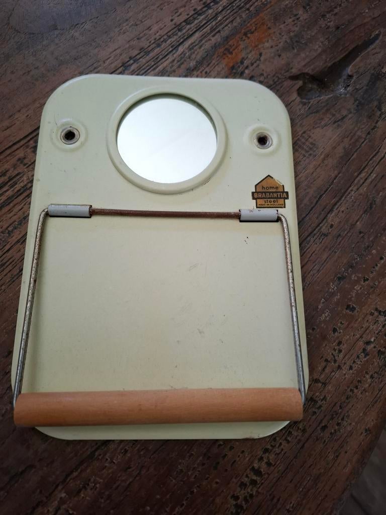 Antieke W C rolhouder puntgaaf, Ophalen of Verzenden, Zo goed als nieuw, Detector, Sensor of Melder, Rook