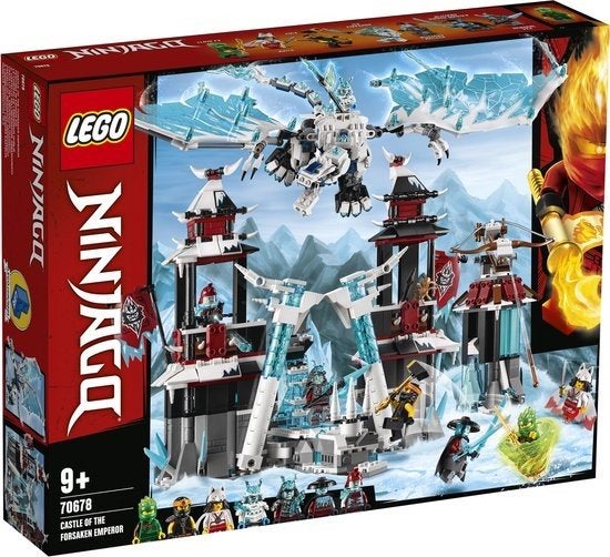 LEGO Ninjago 70678 Kasteel v.d. Verlaten Keizer (excl. doos), Lego, Ophalen of Verzenden, Compleet, Zo goed als nieuw