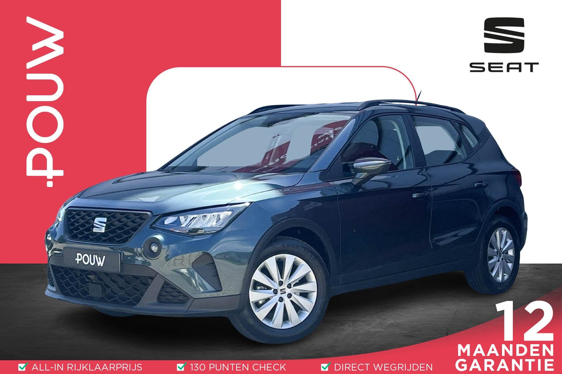 SEAT Arona 1.0 TSI 95pk Style | Trekhaak | Full Link | Clima