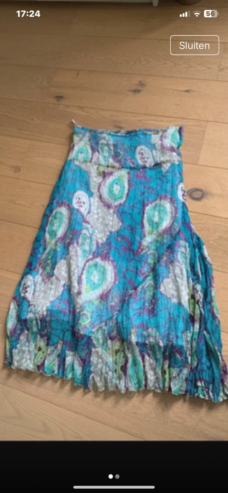 Kapalua rok, Kleding | Dames, Ophalen of Verzenden, Zo goed als nieuw, Onder de knie