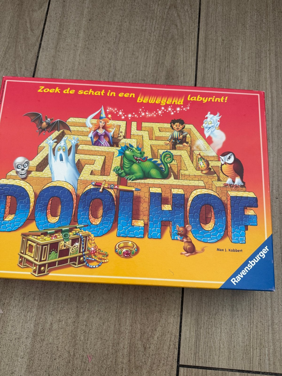 Doolhof spelletje - Zoek de schat in een bewegend labyrint!, Ophalen of Verzenden, Zo goed als nieuw