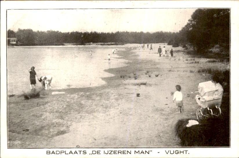 Vught - Badplaats - De IJzeren Man, Ophalen of Verzenden, Voor 1920, Ongelopen, Noord-Brabant