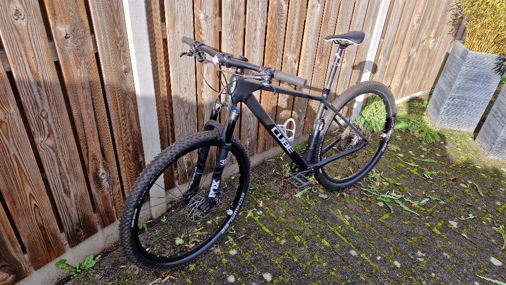 Cube Reaction C:62 RACE Carbon/White | Mountainbike, Gebruikt, 57 cm of meer, Hardtail, Heren