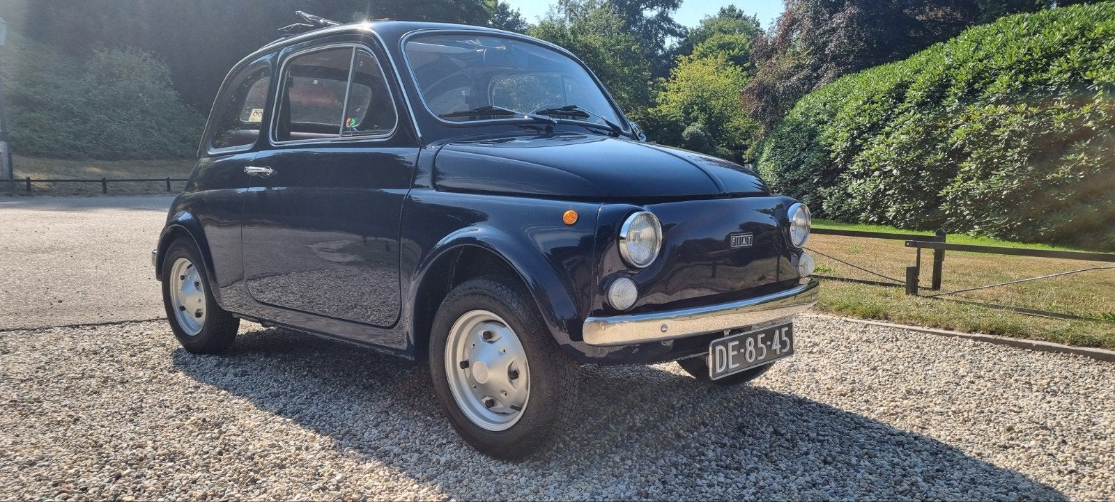 FIAT 500 R. te koop zeer nette oldtimer kleur blauw, foto 2