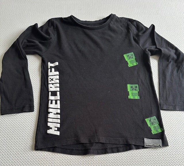 Longsleeve van Mojang (official Minecraft ) maat 128 (N734), Gebruikt, Ophalen of Verzenden, Shirt of Longsleeve, Mojang (Minecraft )