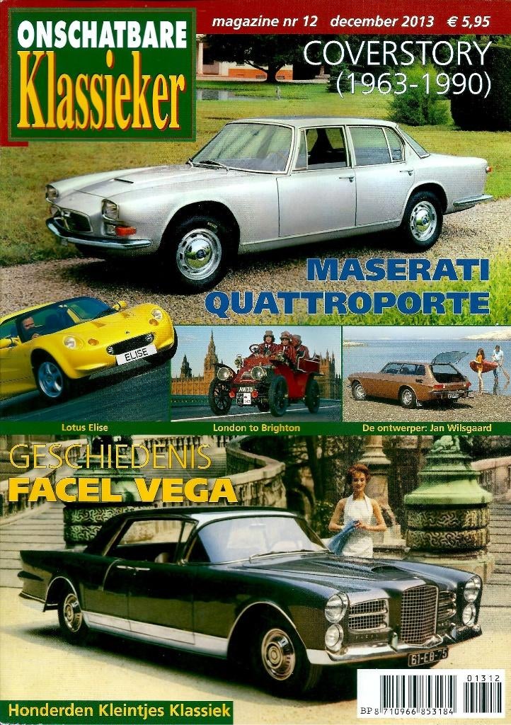Onschatbare Klassieker reportage Maserati Quattroporte, Ophalen of Verzenden, Gelezen, Overige merken