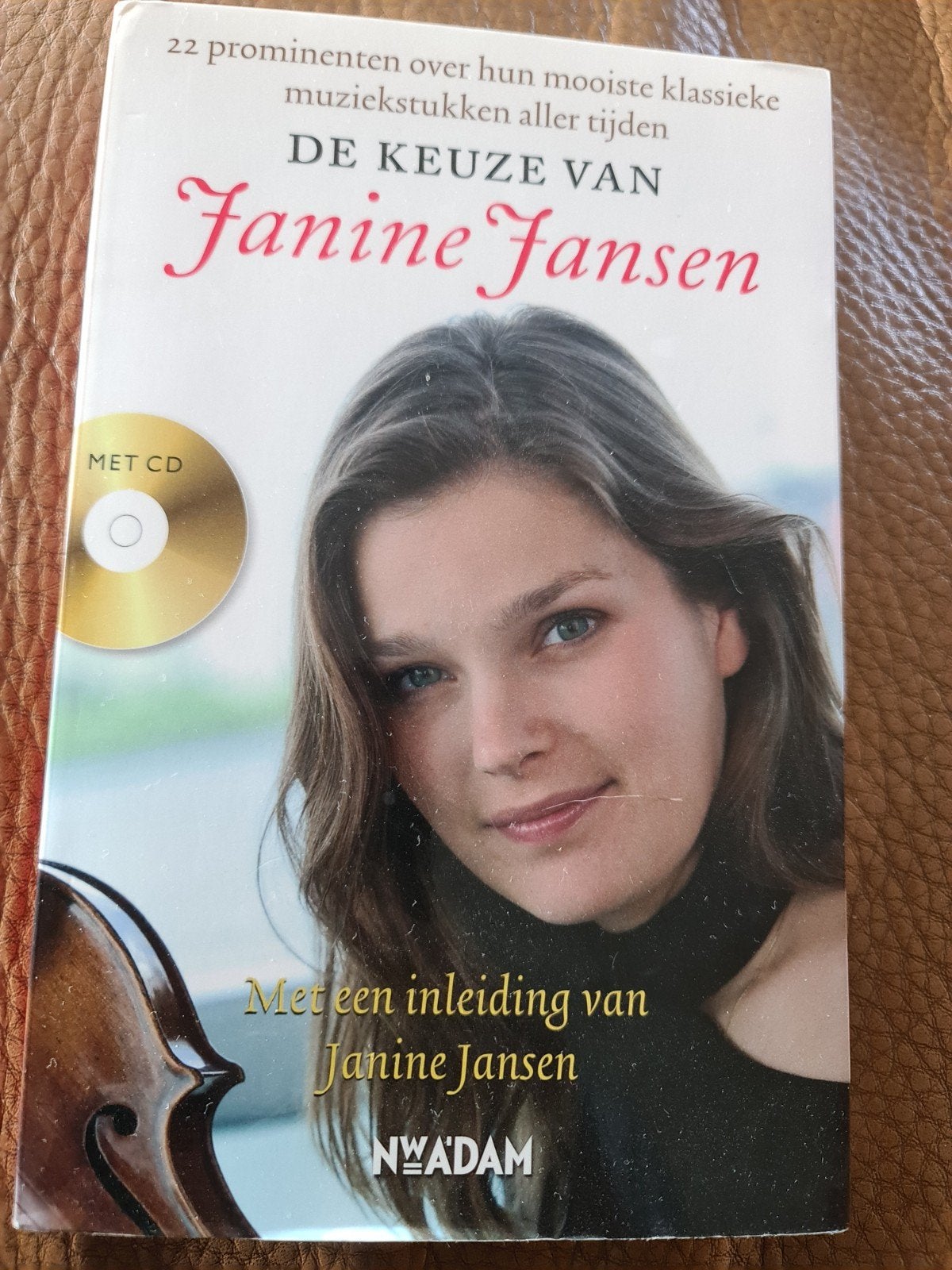 De Keuze van Janine Jansen - Boek met CD, Ophalen of Verzenden, Zo goed als nieuw