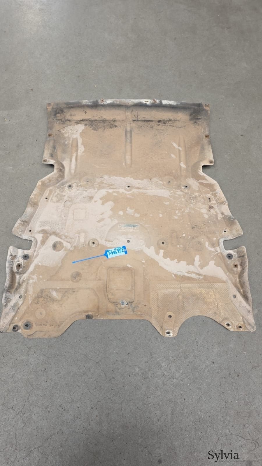 Bodemplaat onderplaat motor BMW 3 serie F30 LCI 7486952, Gebruikt, -, -, Ophalen of Verzenden
