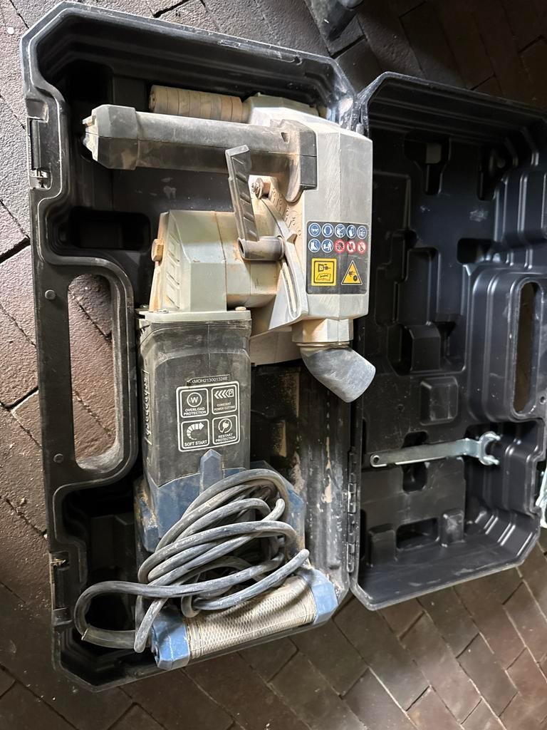 Scheppach muurfrees - Krachtige sleuvenzaag, Doe-het-zelf en Verbouw, Gereedschap | Boormachines, Gebruikt, Ophalen of Verzenden