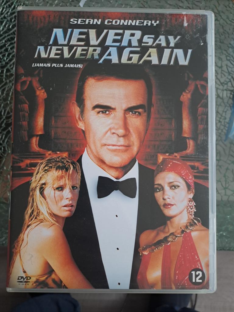 Never say never again (dvd), Vanaf 12 jaar, Ophalen of Verzenden, Zo goed als nieuw, Actie en Avontuur