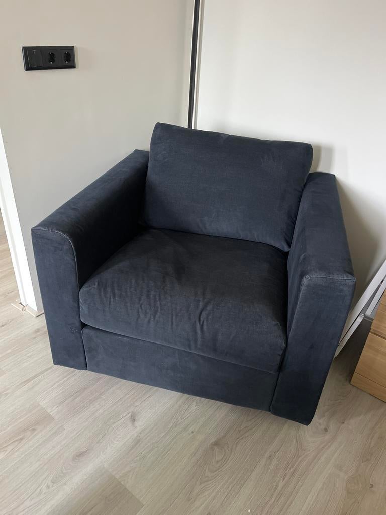 Comfortabele fauteuil - VIMLE IKEA, Ophalen, Gebruikt, Stof, 75 tot 100 cm