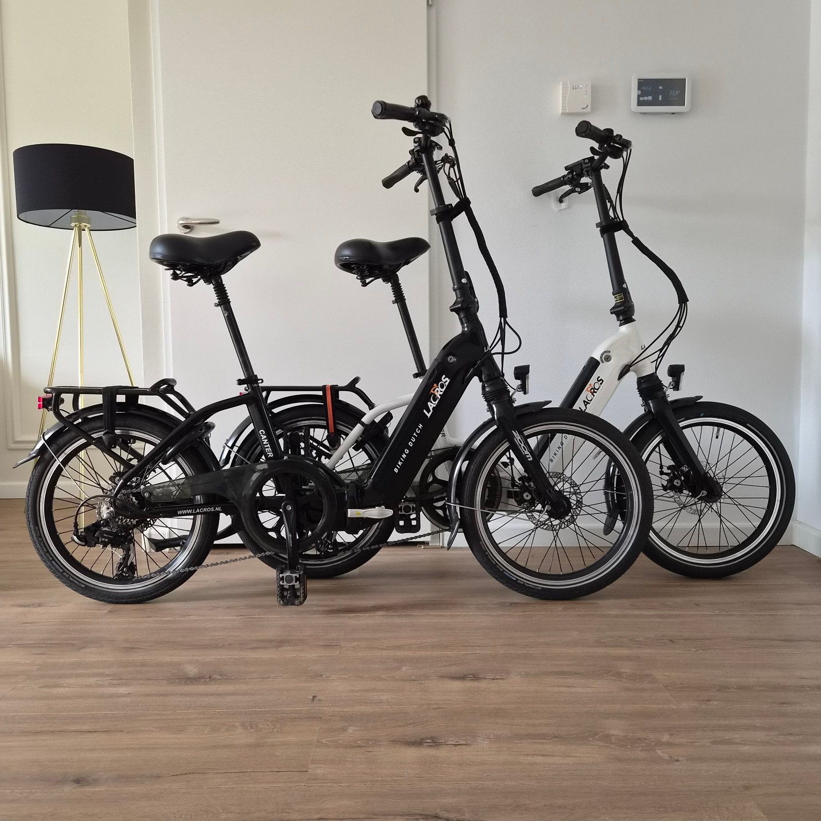 2x Z.G.A.N. Lacros Canter elektrische vouwfietsen (20inch), Fietsen en Brommers, Ophalen, Versnellingen, Zo goed als nieuw, Schijfrem