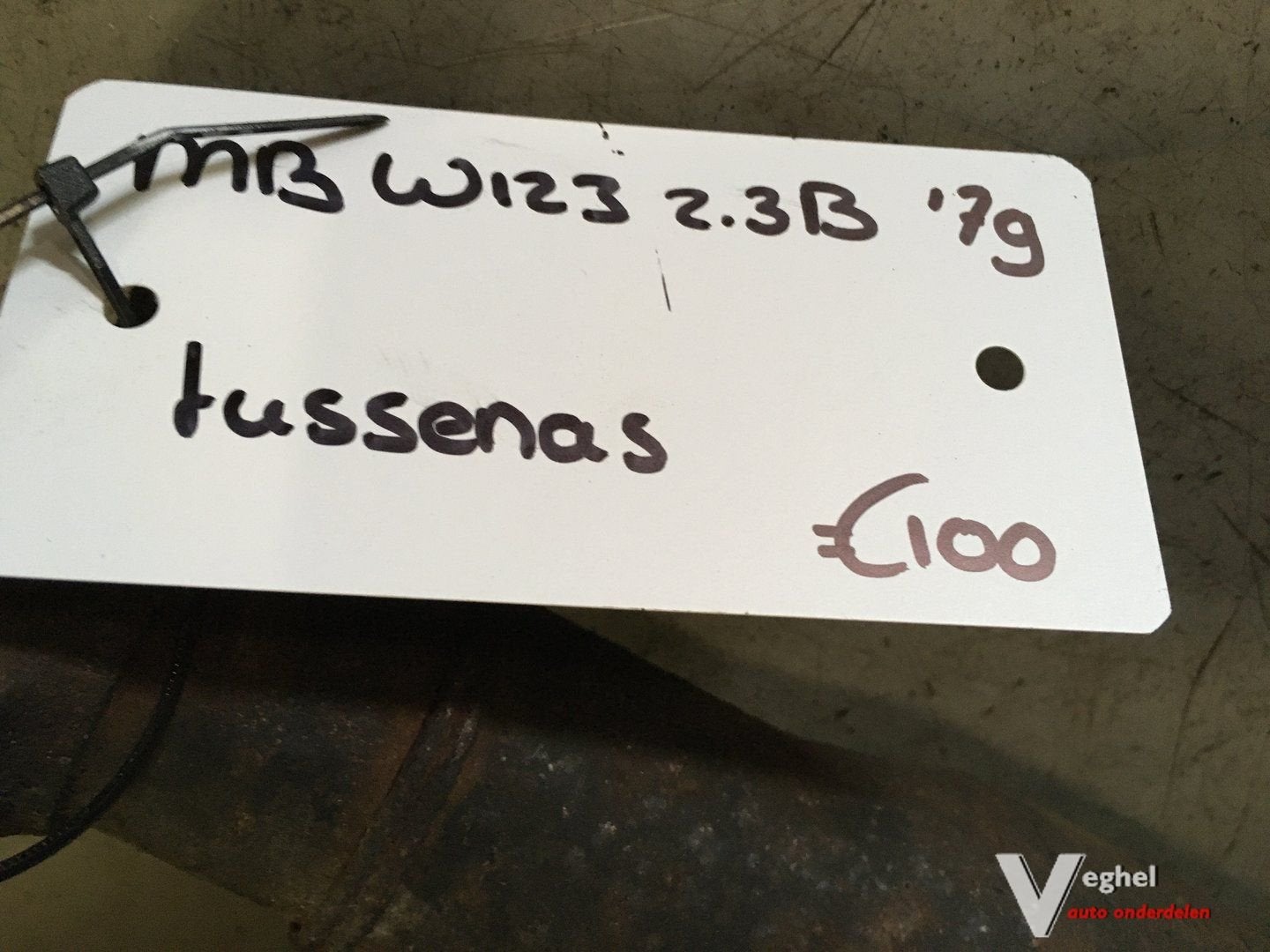 Mercedes W123 Sedan 2.3 1979  Cardanas / Tussenas, Auto-onderdelen, Ophalen, Gebruikt, -, -