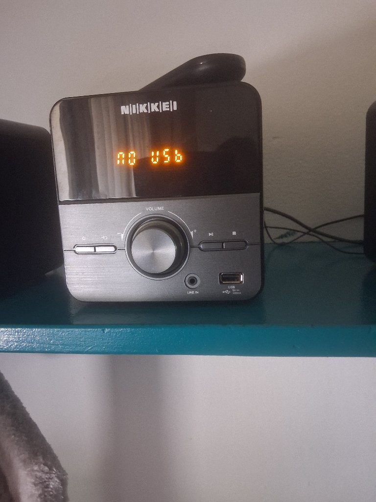 Radio cdspeler usb, Tuner of Radio, Zo goed als nieuw, Microset, Ophalen