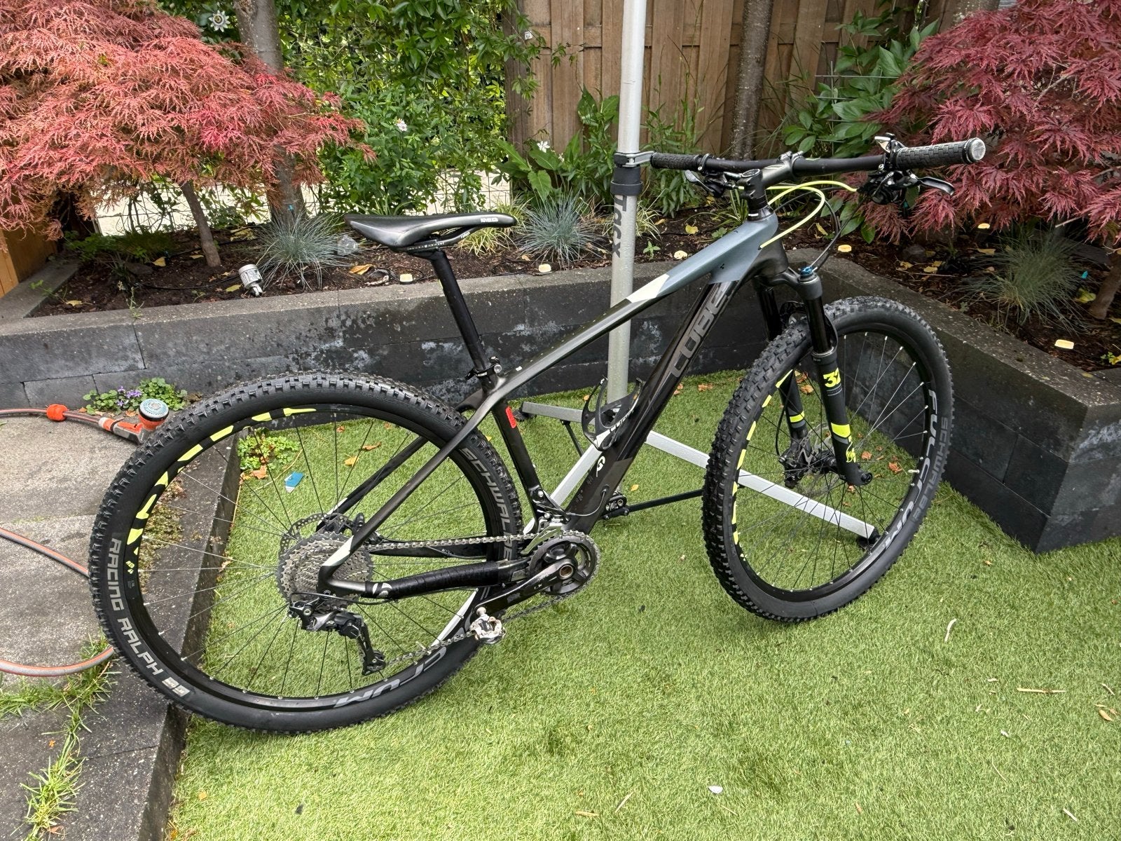 Cube Reaction GTC SL Carbon 29er - Shimano  XT - Fox 32 - M, Overige merken, Gebruikt, Hardtail, Heren